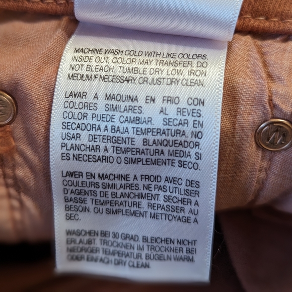 Mother The Looker Ankle Fray Jeans in Coconut Shell Gettin' in Size 28 EUC - Picture 12 of 12